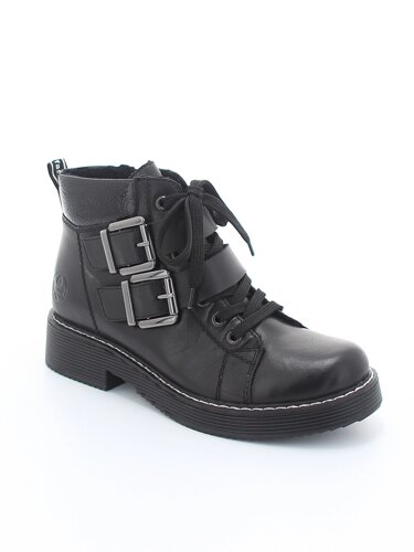 Ботинки Rieker женские демисезонные, размер 37, цвет черный, артикул 70012-00