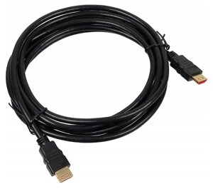 Кабель buro HDMI 1.4 HDMI (m)-HDMI (m) 3м позолоченные контакты черный (BHP HDMI V1.4 3M LOCK)