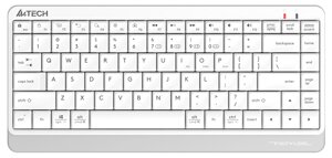 Клавиатура A4Tech Fstyler FBK11 белый/серый