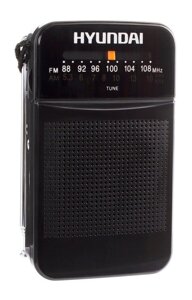 Радиоприёмник Hyundai H-PSR110 черный