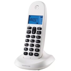 Радиотелефон Motorola Dect C1001СB+ белый АОН
