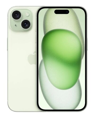 Телефон Apple iPhone 15 (A3092) 128Gb зеленый (MTLH3CH/A)