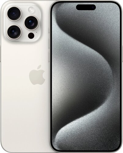 Телефон Apple iPhone 15 Pro Max (A3105) 256Gb белый титан (MU6Q3J/A)