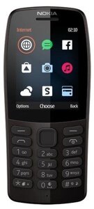 Телефон Nokia 210 DS (TA-1139) Black