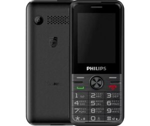 Телефон Philips Xenium Е6500 черный