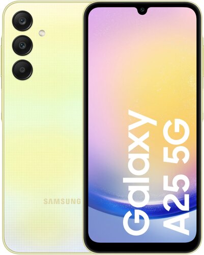 Телефон Samsung Galaxy A25 6/128Gb желтый (SM-A256EZYDCAU)