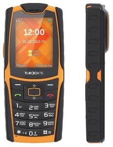 Телефон teXet TM-521R черный-оранжевый