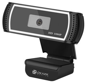 Веб-камера Oklick OK-C013FH черный