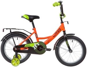 Велосипед для малышей novatrack 163vector. OR22 оранжевый