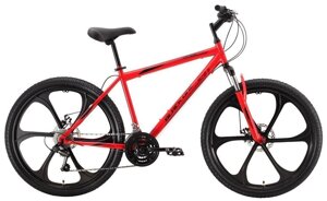 Велосипед взрослый Black One Onix 26 D FW красный/черный/красный 20 (HQ-0005345)
