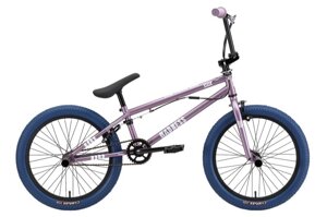 Велосипед взрослый Stark Madness BMX 2 фиолетово-серый/перламутр/темно-синий (HQ-0014142)