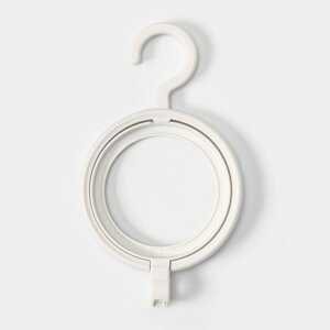 Вешалка - крючок для одежды и головных уборов многофункциональный, 24142,8 см, цвет белый