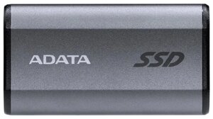 Внешний жесткий диск A-Data SE880 500Gb серый (AELI-SE880-500GCGY)