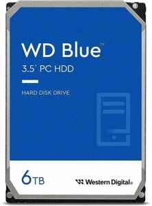 Жесткий диск western digital SATA 6TB BLUE (WD60EZAX)