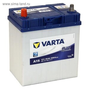Аккумуляторная батарея Varta 40 Ач т/кл Blue Dynamic 540 127 033