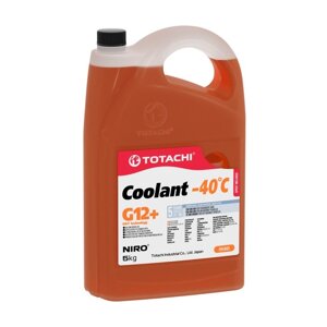 Антифриз Totachi NIRO COOLANT -40 C, G12+оранжевая, 5 кг