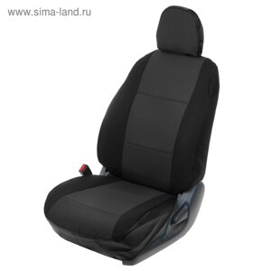 Авточехлы для Renault Duster 40/60, 2011-2015, темно-серый, набор