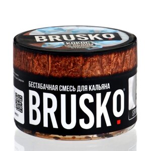 Бестабачная никотиновая смесь для кальяна Brusko "Кокос со льдом", 50 г, strong