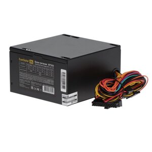 Блок питания ExeGate XP350, ATX, 350W,24+4 pin), 120mm fan, 3х Sata