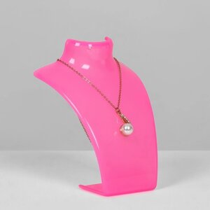 Бюст для украшений, 5,3413 см, цвет розовый