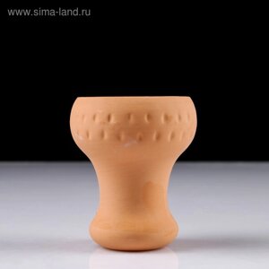 Чаша, глиняная, классическая, 6 х 8 см