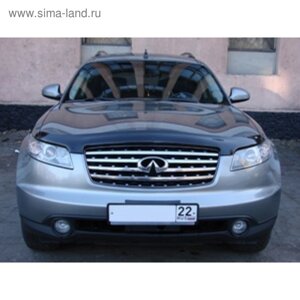 Дефлектор капота темный INFINITI FX35/FX45 2003-2008,