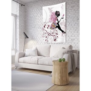 Декоративное панно с фотопечатью «Задумчивая фея», вертикальное, размер 100х150 см