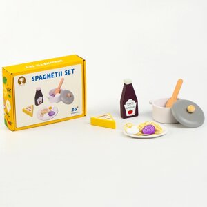 Детский игровой набор «Готовим спагетти» 16 5,5 21,6 см