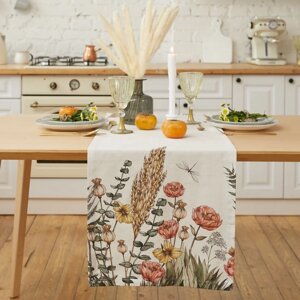 Дорожка на стол "Этель"Kitchen collection 40х149 см, 100% хлрепс 210 г/м2