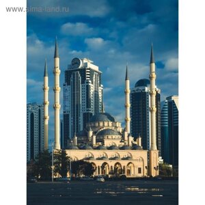 Фотообои "Мечеть Сердце Чечни" M 2507 (2 полотна), 200х270 см