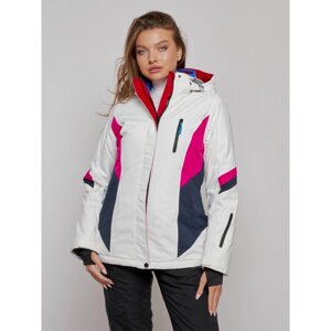 Горнолыжная куртка женская зимняя, размер 48, цвет белый