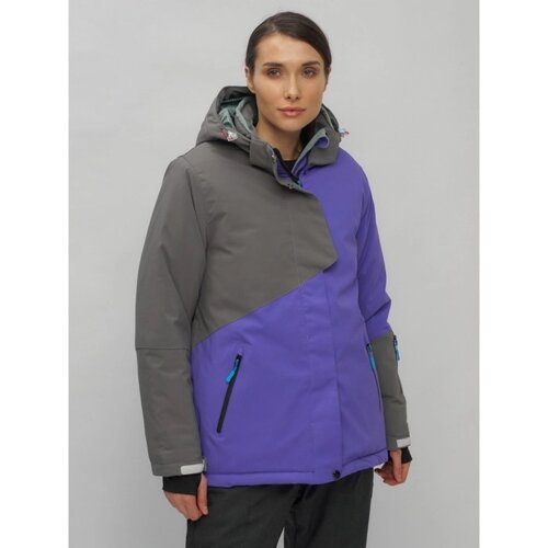Горнолыжная куртка женская зимняя, размер 54, цвет фиолетовый