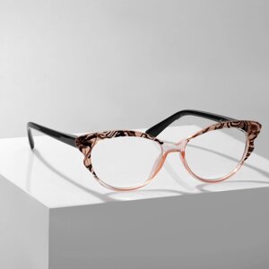 Готовые очки GA0047 (Цвет: C2 коричневый принт; диоптрия:2,5; тонировка: Нет)