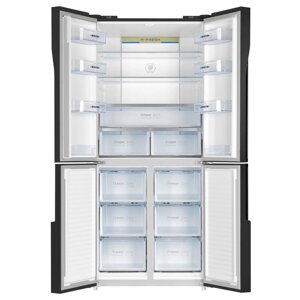 Холодильник MAUNFELD MFF181NFSB, двухкамерный, класс А+497 л, Full No Frost, чёрный