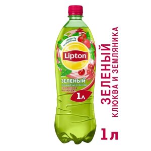 Холодный чай Lipton Земляника-Клюква, 1 л