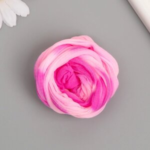 Капрон для цветов двухцветный "Розово-сиреневый" 50 см