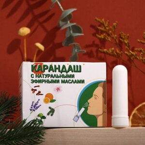 Карандаш-ингалятор от простуды на натуральных эфирных маслах