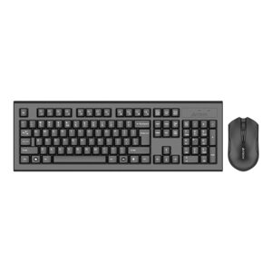 Клавиатура + мышь A4Tech 3000NS клав: черный мышь: черный USB беспроводная Multimedia