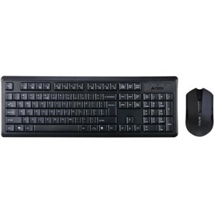Клавиатура + мышь A4Tech V-Track 4200N клав: черный мышь: черный USB беспроводная Multimedia 1029431
