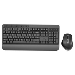 Клавиатура + мышь Оклик S290W клав: черный мышь: черный USB беспроводная Multimedia (351701) 1033889