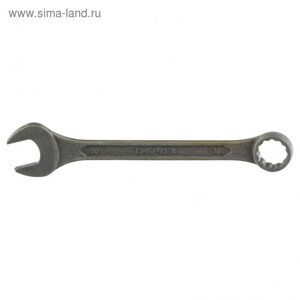 Ключ комбинированный "Сибртех" 14916, фосфатированный, 30 мм, ГОСТ 16983