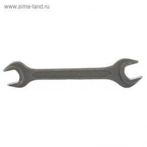 Ключ рожковый "Сибртех" 14331, фосфатированный, 27х30 мм, ГОСТ 2839