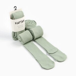Колготки детские KAFTAN "BASIC" 104-110 см, оливковый