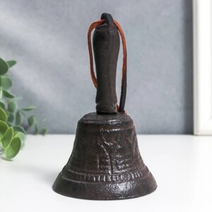 Колокол сувенирный чугун "Звонкий" 12х7х7 см