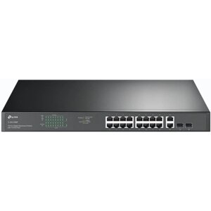 Коммутатор TP-Link JetStream TL-SG1218MP 18G 16PoE+ 250W неуправляемый