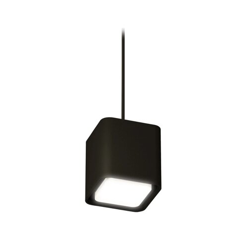 Комплект подвесного светильника с акрилом Ambrella light, Techno, XP7841001, GU5.3, цвет чёрный песок