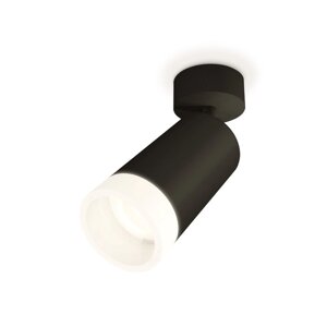 Комплект поворотного светильника с акрилом Ambrella light, Techno, XM6323011, GU5.3, цвет чёрный песок