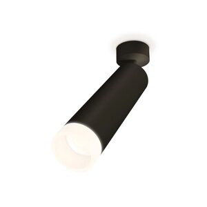 Комплект поворотного светильника с акрилом Ambrella light, Techno, XM6356004, GU5.3, цвет чёрный песок