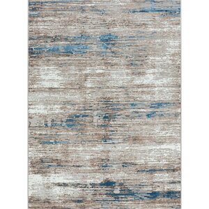 Ковёр прямоугольный Sanat Viscon 36952A, размер 200x400 см, цвет blue / beige