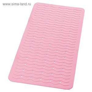 Коврик противоскользящий Playa, розовый, 38x80 см